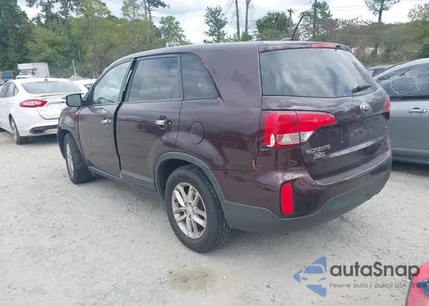 2015 Kia Sorento Lx из США, поврежденный, VIN 5XYKT3A66FG594004